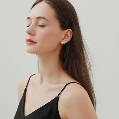 Boucle d'oreille cœur