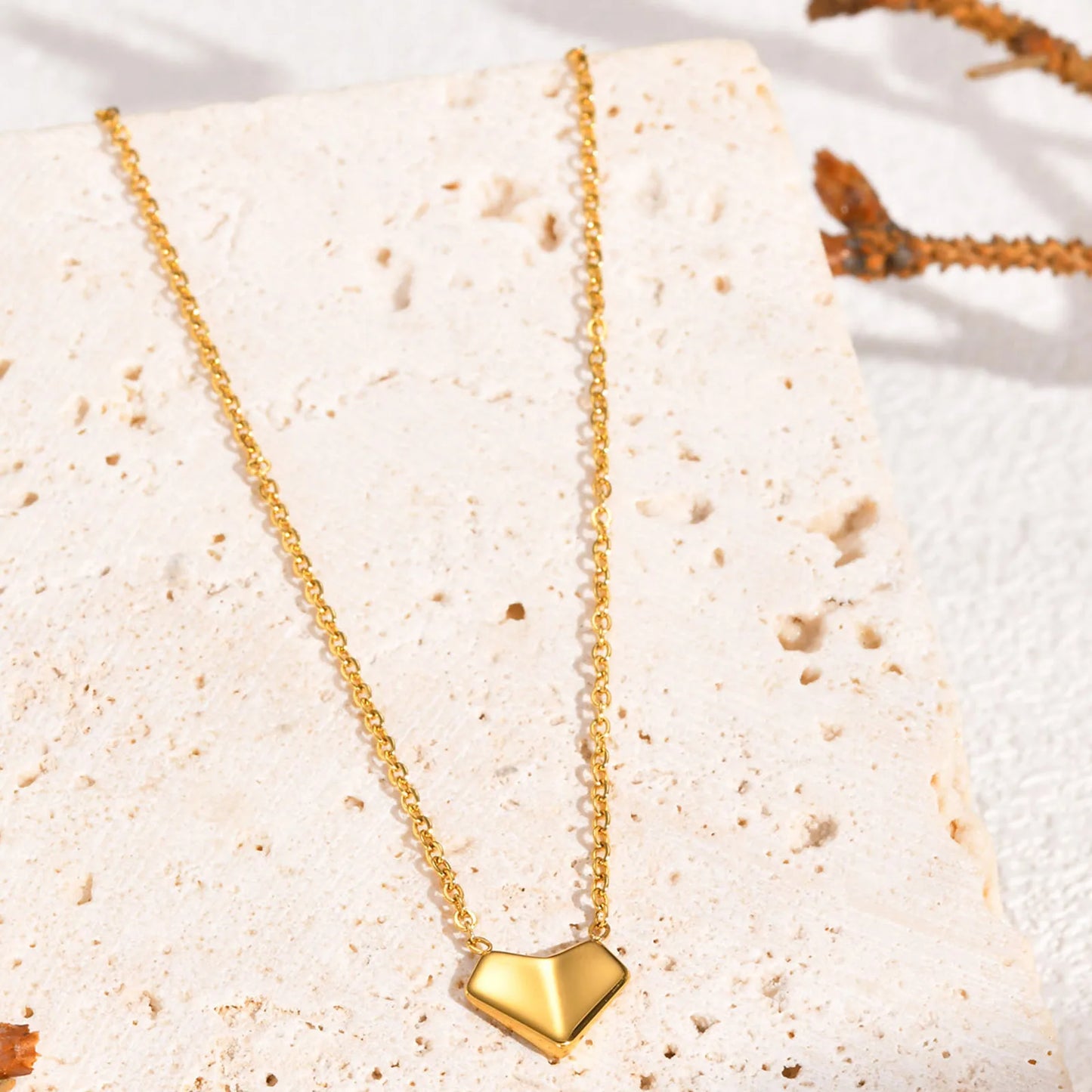 Collier pendentif coeur