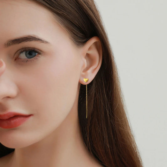 Boucle d'oreille cœur