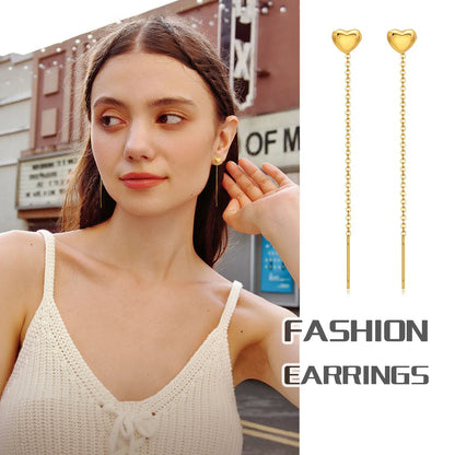 Boucle d'oreille cœur